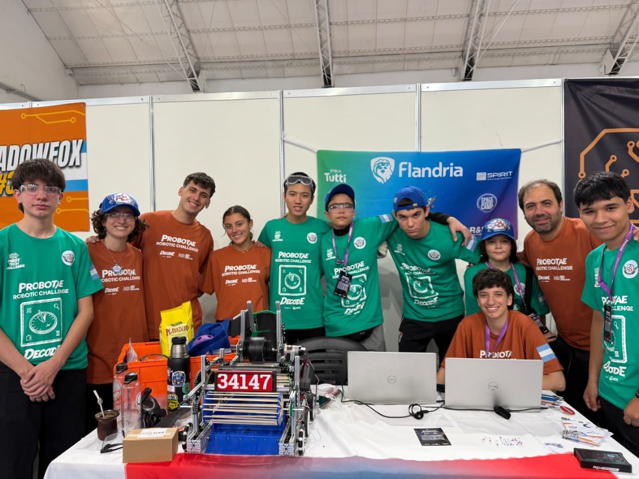 El equipo RBK7FTC completo